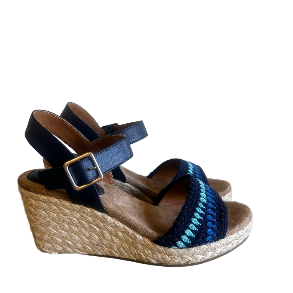 Style & Co Siggyy Wedge Espadrille Women's Sandal Size 8.5 #250995